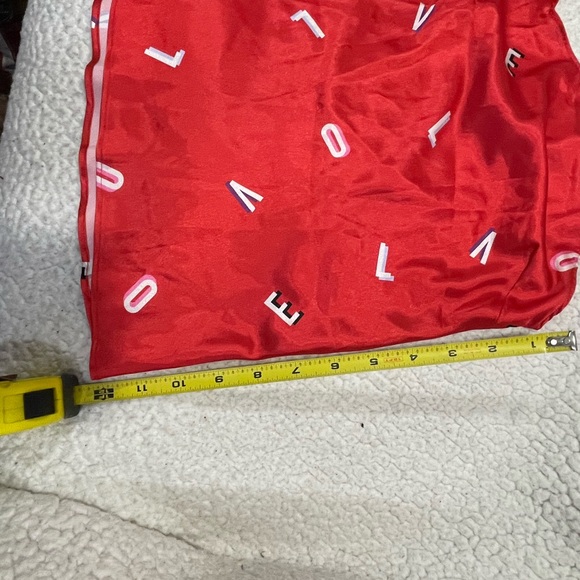XL VICTORIA’S SECRET 2 PIECE SHORT SLEEVE & SHORTS & SPAGHETTI STRAP NWOT RED - Picture 6 of 8